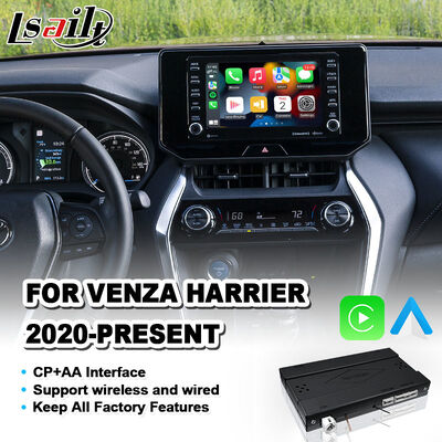 Lsailt Kablosuz Android Otomatik Carplay Arabirimi 2020 - Şimdiki Toyota Venza Harrier için