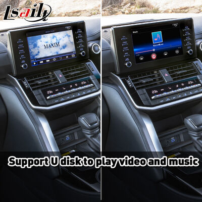 2021-2024 Toyota Land Cruiser 300 GX GXL AX LC300 için Lsailt Kablosuz Android Otomatik Carplay Arayüzü