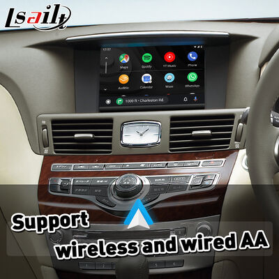 Lsailt 2012-2022 Nissan Cima için Kablosuz Android Auto Carplay Arayüzü