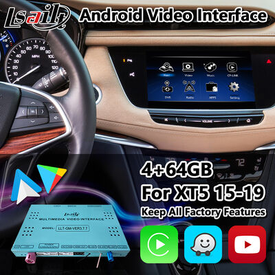 2016-2019 Cadillac XT5 Platinum CUE Sistemi için Lsailt Android Navigasyon Carplay Video Arayüzü
