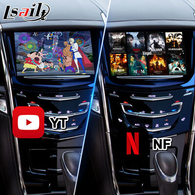 2014-2019 Cadillac ATS CUE Sistemi için Lsailt Android Navigasyon Video Arayüzü Carplay Özellikli