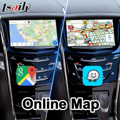 2014-2019 Cadillac ATS CUE Sistemi için Lsailt Android Navigasyon Video Arayüzü Carplay Özellikli