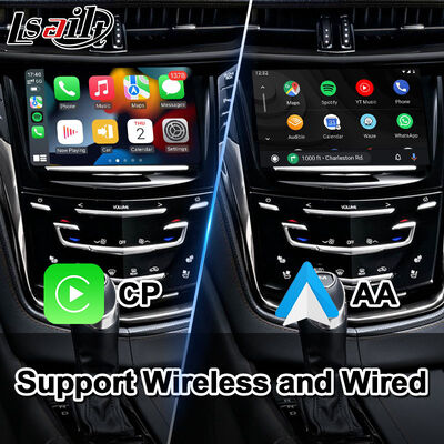 Lsailt Android GPS Navigasyon Video Arayüzü 2013-2019 Cadillac CTS CUE Sistemi ile Carplay
