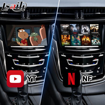 Lsailt Android GPS Navigasyon Video Arayüzü 2013-2019 Cadillac CTS CUE Sistemi ile Carplay