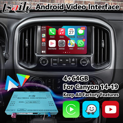 2015-2020 GMC Canyon Intellilink Sistemi için Lsailt Android Carplay video arayüzü