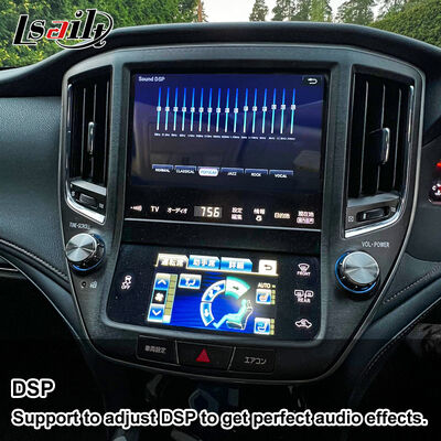 Crown S210 AWS210 GRS210 GWS214 GWS215 Majesta Athlete Royal Saloon için Android 13 Multimedia Video Arayüzü Kablosuz CarPlay ile OEM Ekran Güncelleme