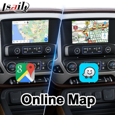 Chevrolet Silverado Kablosuz Android Auto'lu CarPlay Multimedya Arayüzü