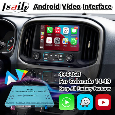 Lsailt Android Auto Carplay 2014-2020 Chevrolet Colorado Mylink Sistemi için Multimedia Arayüzü
