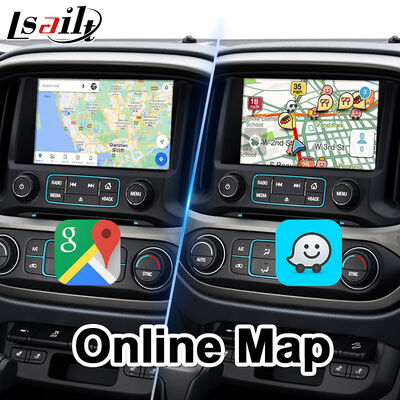 Lsailt Android Auto Carplay 2014-2020 Chevrolet Colorado Mylink Sistemi için Multimedia Arayüzü