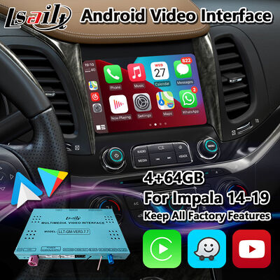 Carplay ile Chevrolet Impala Mylink Sistemi için Lsailt Android Multimedia Arayüzü