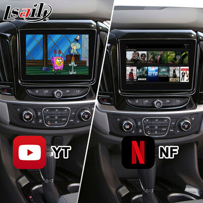 Chevrolet Traverse Android Carplay GPS navigasyonu ile multimedya arayüzü