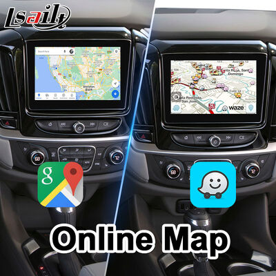 Chevrolet Traverse Android Carplay GPS navigasyonu ile multimedya arayüzü