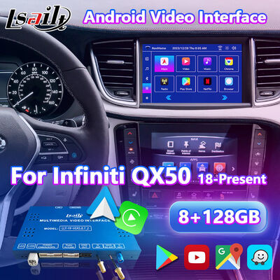 2018-2022 Infiniti QX50 için Lsailt Android Carplay Multimedia Video Arayüzü