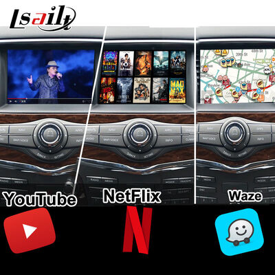 Android 13 Armada Patrol Y62 Quest için Multimedia Modülü Kablosuz CarPlay,YouTube,Google Harita ile OEM Ekran Güncelleme