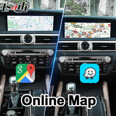 Lexus GS300h GS200t GS350 GS450h GSF GS L10 2016-2020 için Lsailt Android Araba Multimedia Arayüzü
