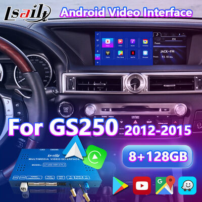 Lsailt Android Araba Video Arayüzü Lexus GS250 GS350 GS450h GS300h GS L10 2012-2015 için