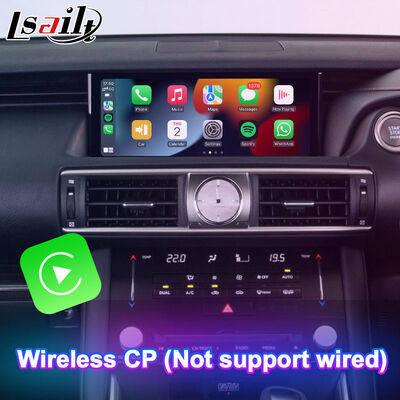 Lexus IS200T IS300H IS350 IS300 F Sport AWD IS XE30 2017-2020 için Lsailt Android Carplay Arayüzü