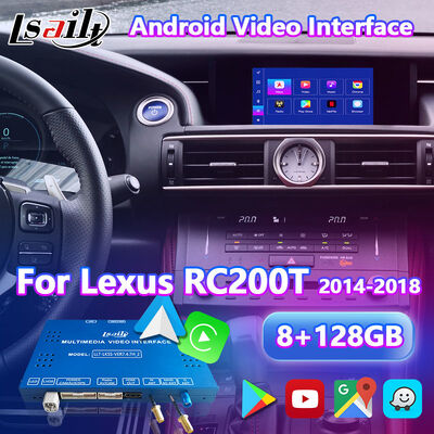 Lsailt 2014-2018 Lexus RC 350 RC200t RC300h RC350 RCF RC300 için Android Araç Video Arayüzü