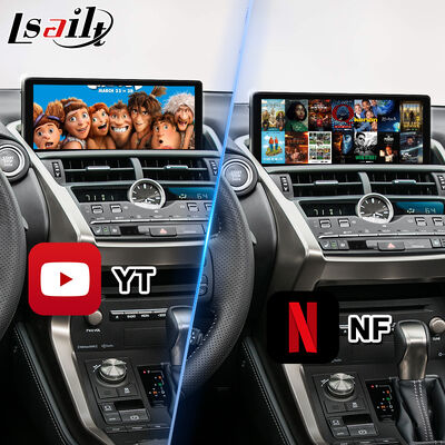 2017-2021 Lexus NX 300 NX300h NX200T NX300 için Lsailt Android Carplay Arayüzü