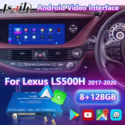 2017-2020 Lexus LS500 LS500h için Lsailt Android Carplay Lexus Video Arayüzü