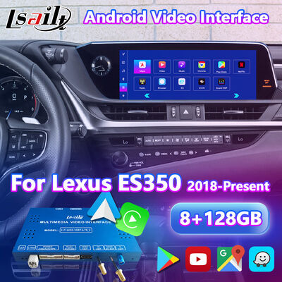 Lexus ES300H ES350 için 4 + 64GB Lsalit Android Navigasyon Video Arayüzü