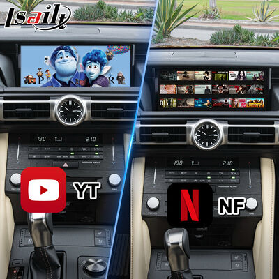 Lexus RC 300h 350 300 F Sport 2018-2023 için Lsailt Android Carplay Video Arayüzü