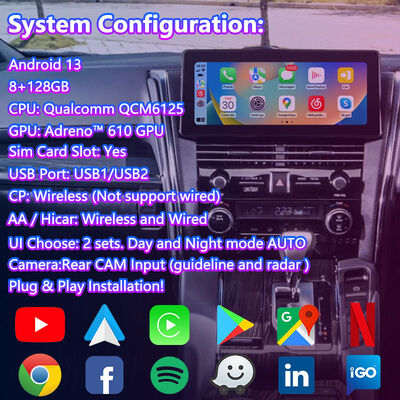 Lsailt Android Multimedya Video Arayüzü Toyota Land Cruiser 200 VX VX-R VXR V8 LC200 2016-2021