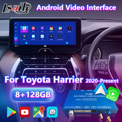 Lsailt Android Carplay Navigasyon Video Arayüzü 2020 - Bugünkü Toyota Harrier Venza Destek Radyo Modülü