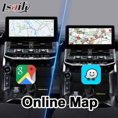 2021-2024 Toyota Land Cruiser 300 GX-R VX-R GR GR-S Sahara ZX VX LC300 için Lsailt Android Navigation Carplay Arabirimi