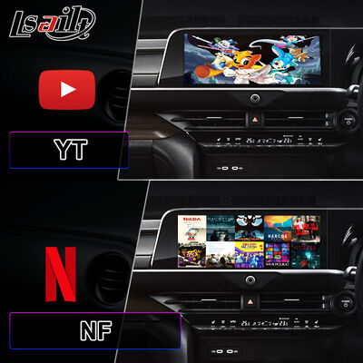 Lsailt Android Arayüzü GPS Navigasyon Kutusu 2023-Şimdiki Toyota Crown için