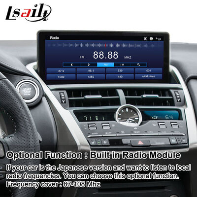 Lsailt 10.25 Inch Android Carplay Multimedia Video Arayüz Ekranı 2017-2021 Lexus NX 300h NX200 NX300 NX300h