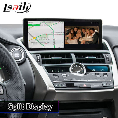 Lsailt 10.25 Inch Android Carplay Multimedia Video Arayüz Ekranı 2017-2021 Lexus NX 300h NX200 NX300 NX300h