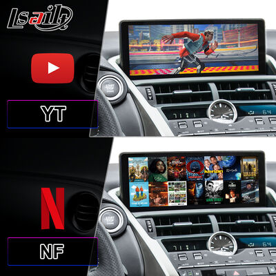 Lsailt 10.25 Inch Android Carplay Multimedia Video Arayüz Ekranı 2017-2021 Lexus NX 300h NX200 NX300 NX300h