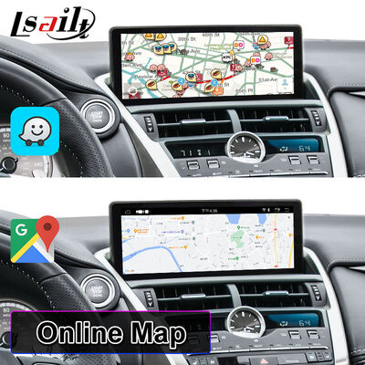 Lsailt 10.25 Inch Android Carplay Multimedia Video Arayüz Ekranı 2017-2021 Lexus NX 300h NX200 NX300 NX300h