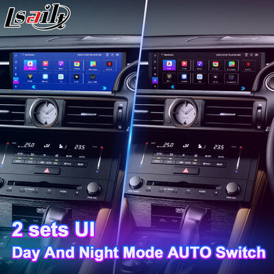 Lsailt Android Carplay 2014-2018 Lexus RC350 RC300h RC200t RC300 RCF için çoklu medya arayüz ekranı