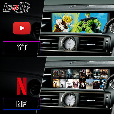 Lsailt Android Carplay 2014-2018 Lexus RC350 RC300h RC200t RC300 RCF için çoklu medya arayüz ekranı