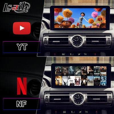 Lsailt Android Carplay Multimedia Arayüz Ekranı 2020 - Şimdiki Lexus IS 300h IS300 IS350 IS500 IS300h