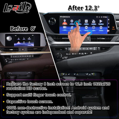 2018-2021 için Lsailt Android Carplay Multimedia Arayüz Ekranı Lexus ES 250 ES300h ES350 ES250