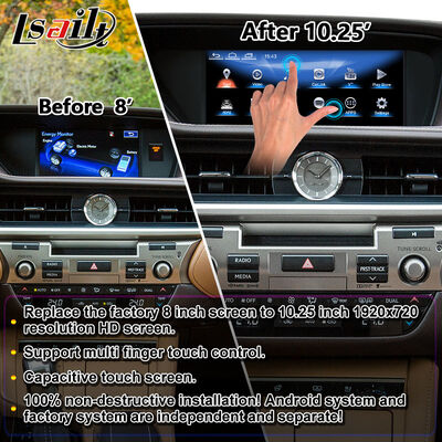 2012-2018 Lexus ES 300h ES250 ES350 ES300H için Lsailt Android Navigasyon Multimedia Ekranı