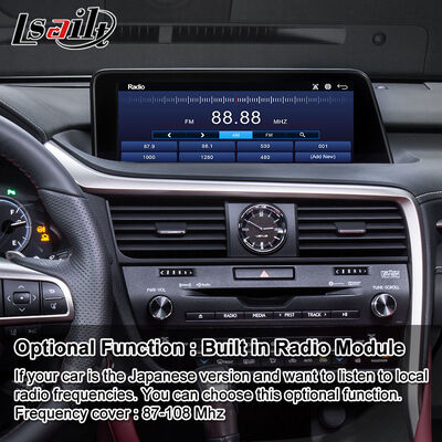 Lsailt Android Carplay Multimedia Arayüz Ekranı 2016-2019 Lexus RX Knob RX350 RX450h RX200t RX300