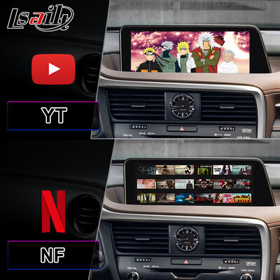 2016-2019 Lexus RX RX450h RX350 RX200t RX300 RX450L RX350L için Lsailt Android Multimedia Carplay Ekranı