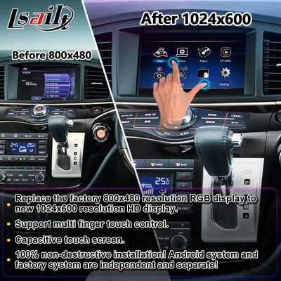 2010-2020 Nissan Elgrand E52 için Lsailt Android Carplay Multimedia Ekranı