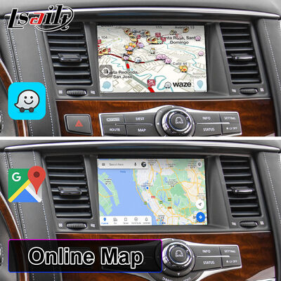 2010-2017 Infiniti QX80 QX56 için Lsailt Android Carplay Multimedia Ekranı