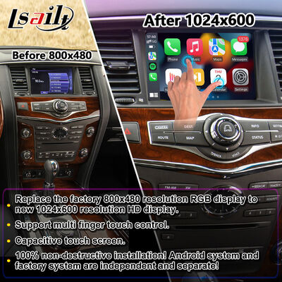 2010-2017 Infiniti QX80 QX56 için Lsailt Android Carplay Multimedia Ekranı