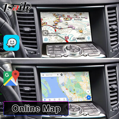 Lsailt Android Carplay 2008-2017 Infiniti FX35 FX37 FX50 FX30D FX QX70 için multimedya ekranı