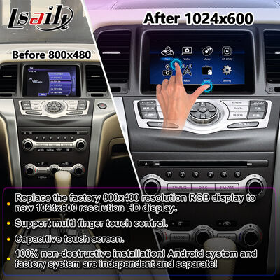 2008-2014 Nissan Murano Z51 için Lsailt Android Carplay Multimedia Ekranı
