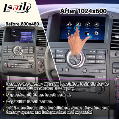 2010-2015 Nissan Navara D40 için Lsailt Android Carplay Multimedia Ekranı