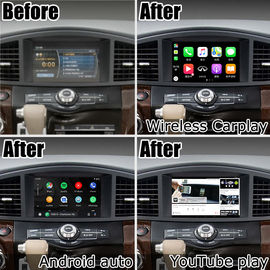 Android 13 Sistem Kablosuz Araba Oyunu Arayüzü Nissan Quest RE52 Elgrand E52 2011-2020 için