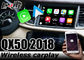 Android Auto Youtube Play Box ile 2018 Infiniti QX50 Kablosuz Carplay Arayüzü