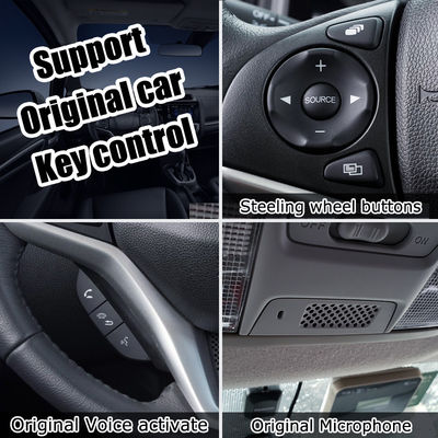 Honda ve diğer araba modellerinde Orijinal OEM fabrika Carplay ile Android Arayüzü AI Kutusu